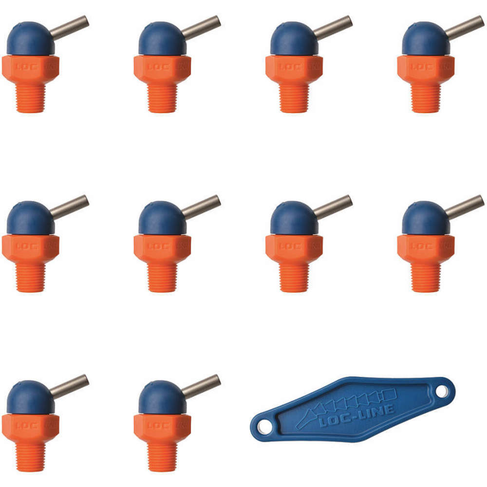 LOC-LINE 79016 Nozzle CT Style 0.086 Inch Diameter PK10 | AH7PTQ 36XN07