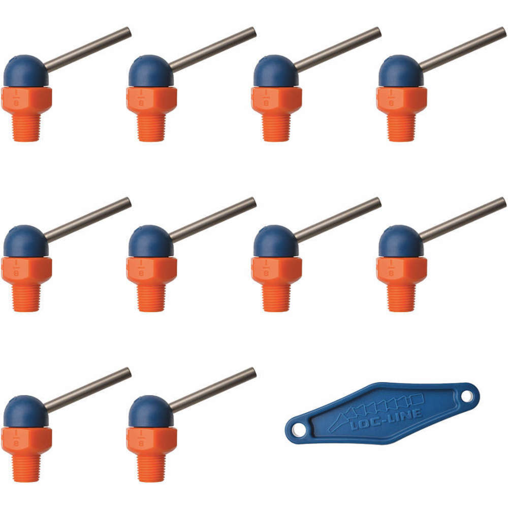 LOC-LINE 79017 Nozzle CT Style 0.086 Inch Diameter PK10 | AH7PTU 36XN10
