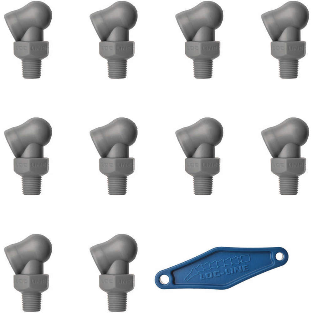 LOC-LINE 79040-G Nozzle XR Style 0.062 Inch Diameter PK10 | AH7PVA 36XN39