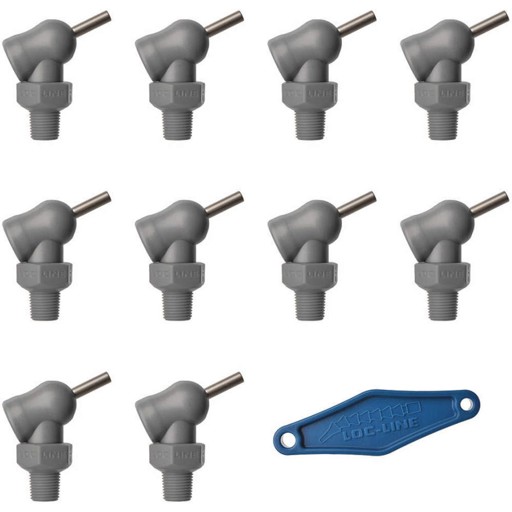 LOC-LINE 79042-G Nozzle XR Style 0.062 Inch Diameter PK10 | AH7PVG 36XN45