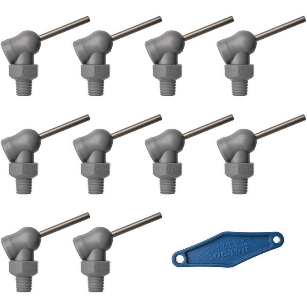 LOC-LINE 79043-G Nozzle XR Style 0.062 Inch Diameter PK10 | AH7PVK 36XN48