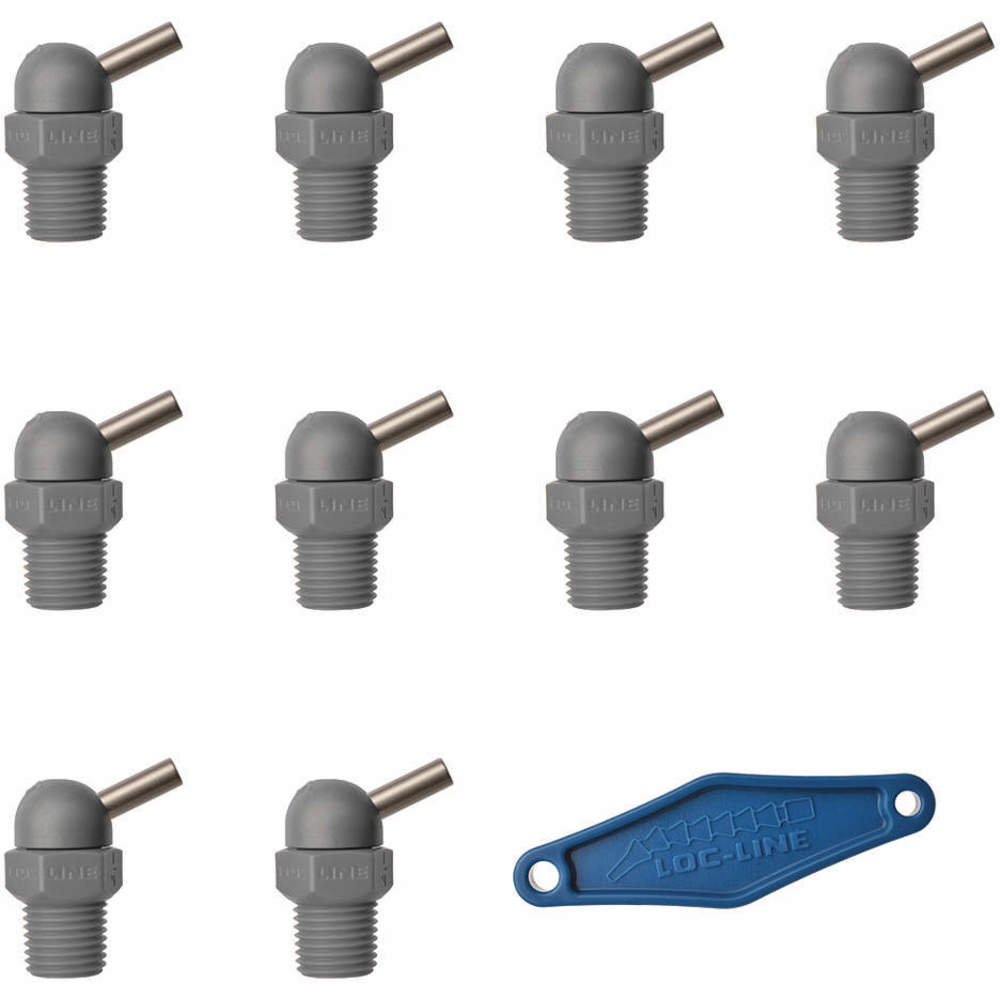 LOC-LINE 79062-G Nozzle CT Style 0.062 Inch Diameter PK10 | AH7PXJ 36XN93