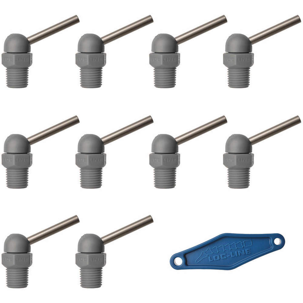 LOC-LINE 79063-G Nozzle CT Style 0.062 Inch Diameter PK10 | AH7PXM 36XN96