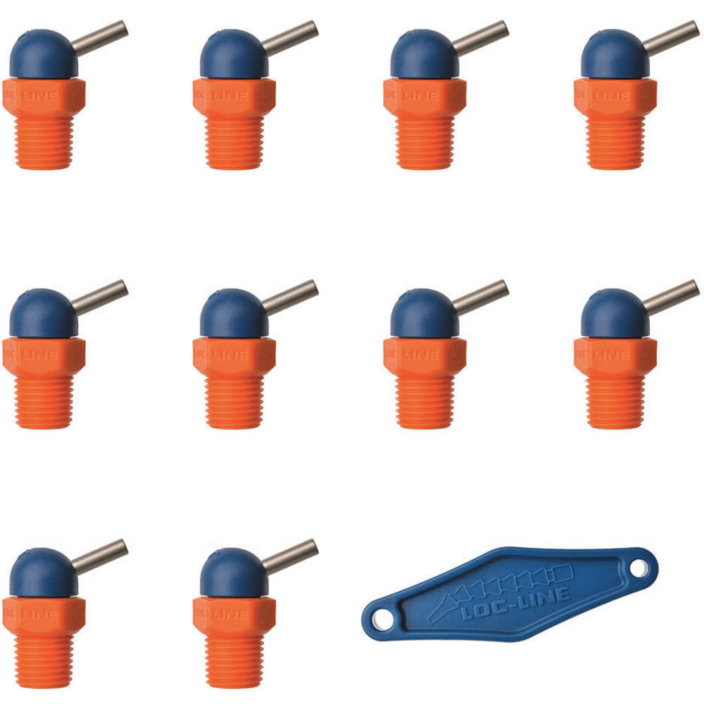 LOC-LINE 79066 Nozzle CT Style 0.086 Inch Diameter PK10 | AH7PXV 36XP04