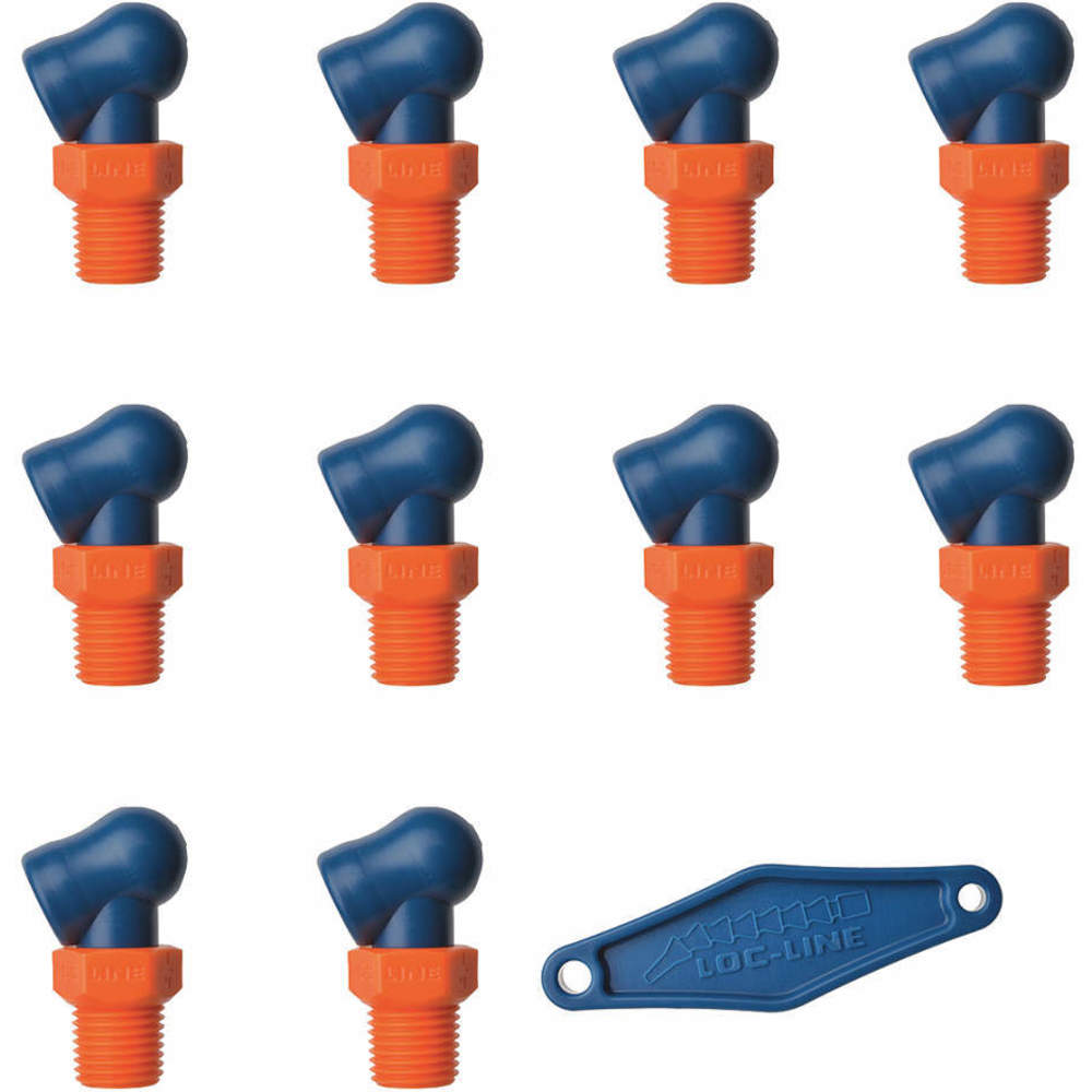 LOC-LINE 79080 Nozzle XR Style 0.062 Inch Diameter PK10 | AH7PZC 36XP34