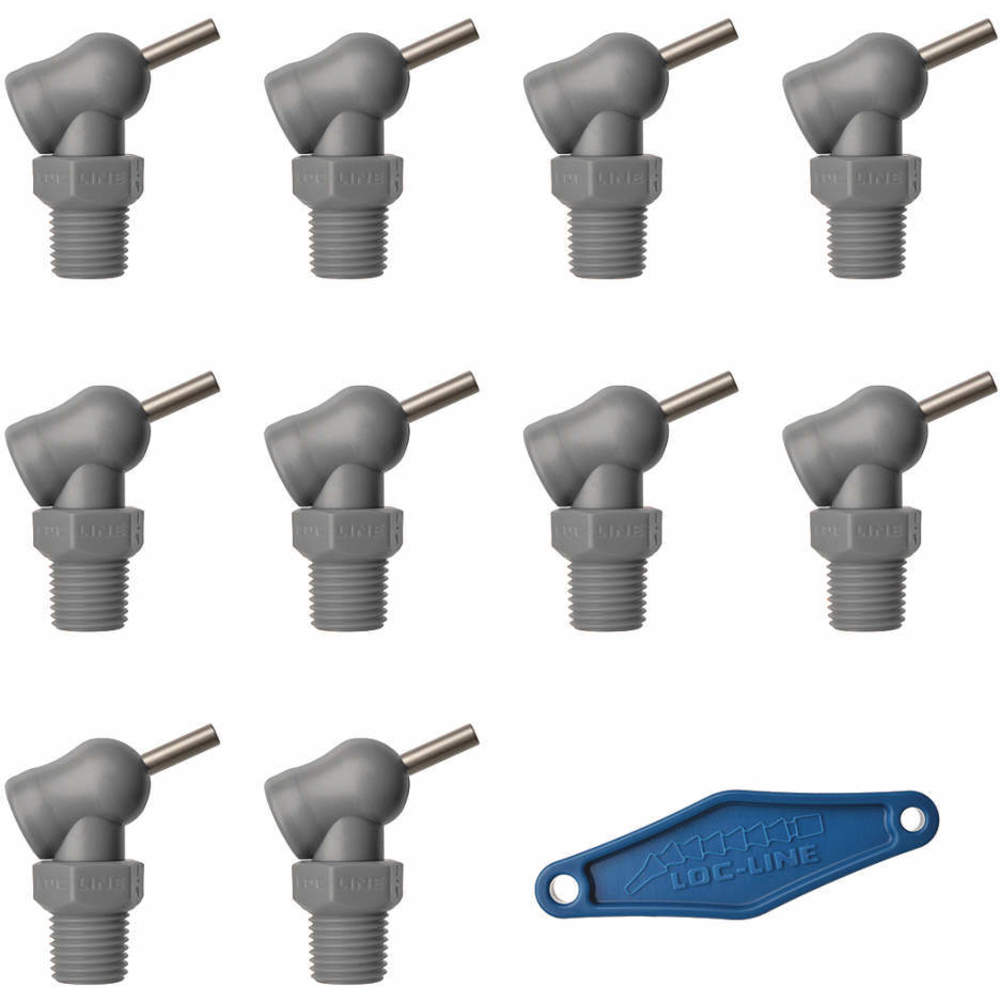 LOC-LINE 79082-G Nozzle XR Style 0.062 Inch Diameter PK10 | AH7PZL 36XP42