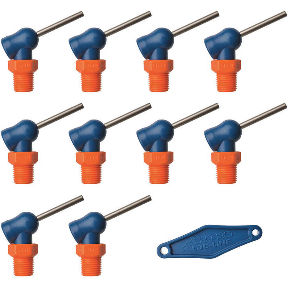 LOC-LINE 79083 Nozzle XR Style 0.062 Inch Diameter PK10 | AH7PZM 36XP43