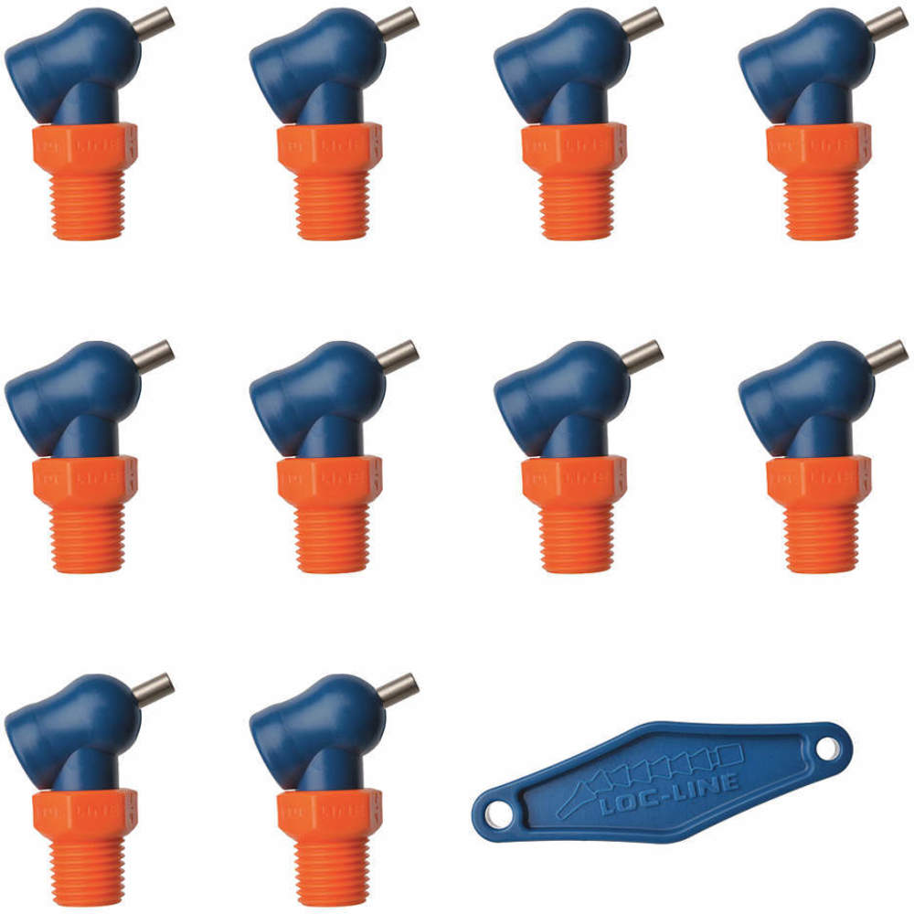 LOC-LINE 79085 Nozzle XR Style 0.860 Inch Diameter PK10 | AH7PZU 36XP49