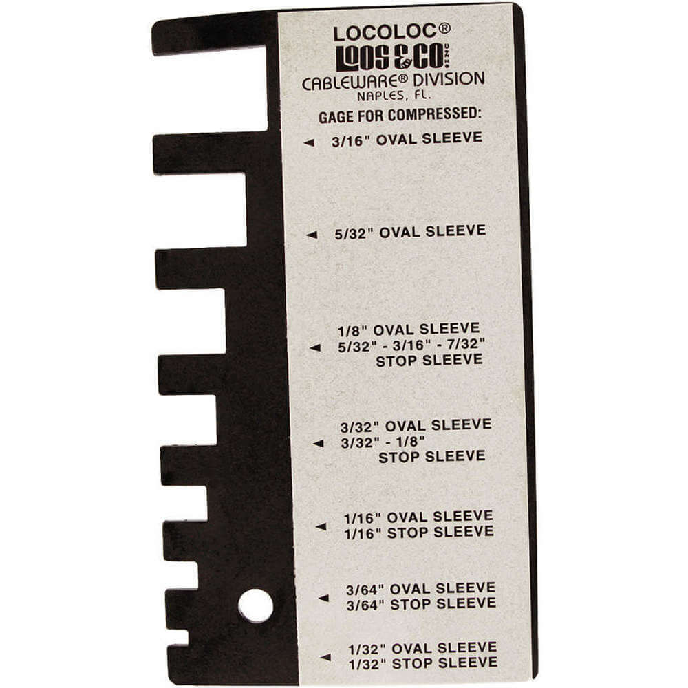 LOOS Hole Drill Bore and Wire Gauges