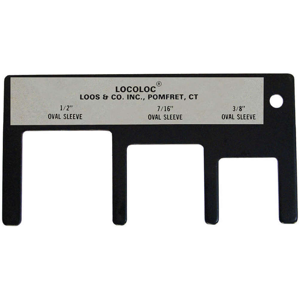 Oval Sleeve Gauge 3/8 7/16 1/2