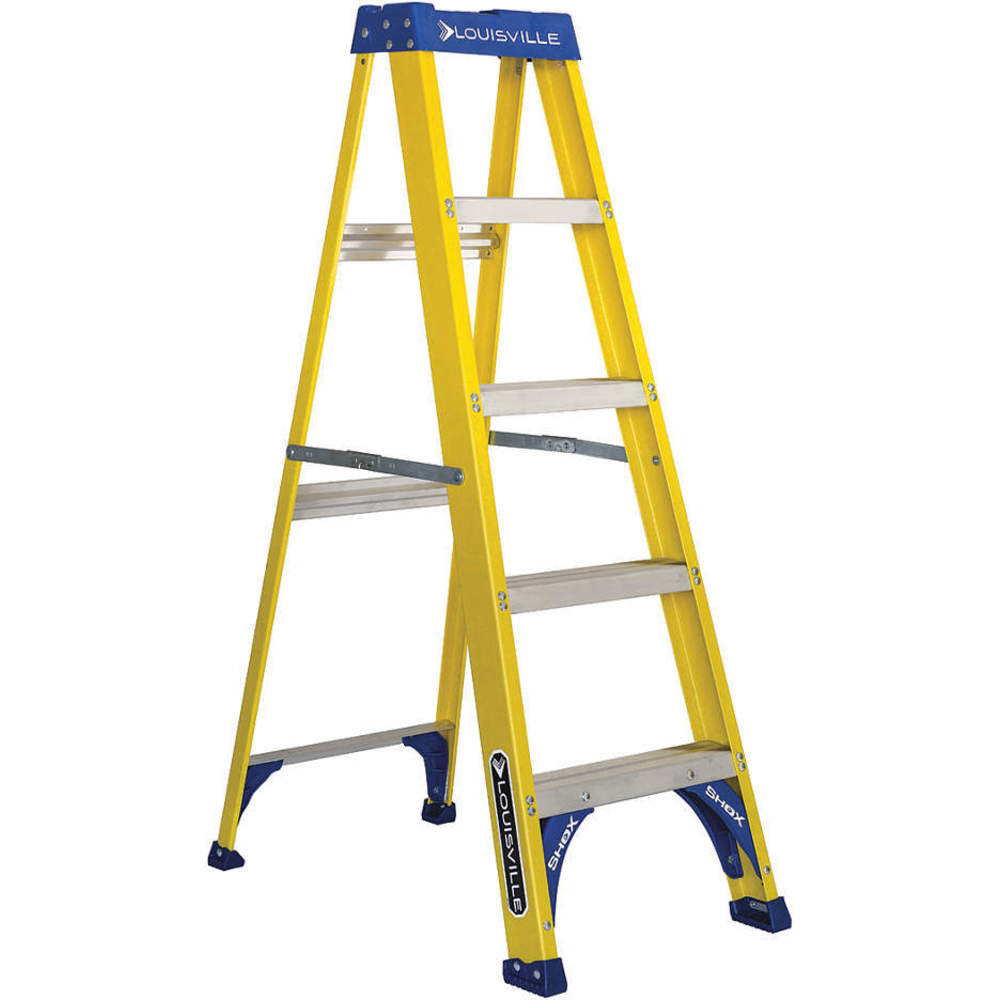 LOUISVILLE FS2005 Stepladder Fiberglass 5 Feet 250 Lb. | AC7APK 36Y480
