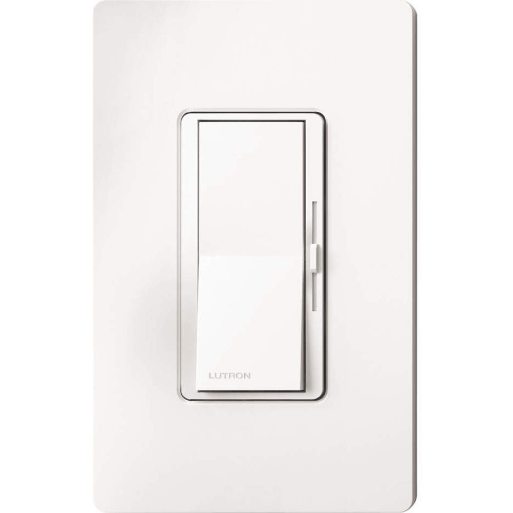 LUTRON DVCL-253P-WH Lighting Dimmer Decora Rocker White | AH7MEX 36WG96