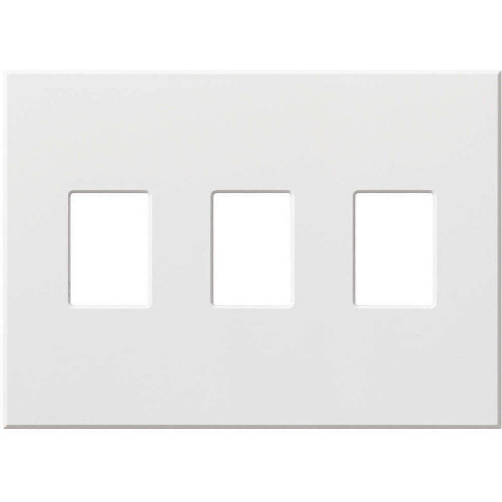 LUTRON VWP-3-WH Architecural Wallplate 3 Gang White | AE6CTY 5PWP6