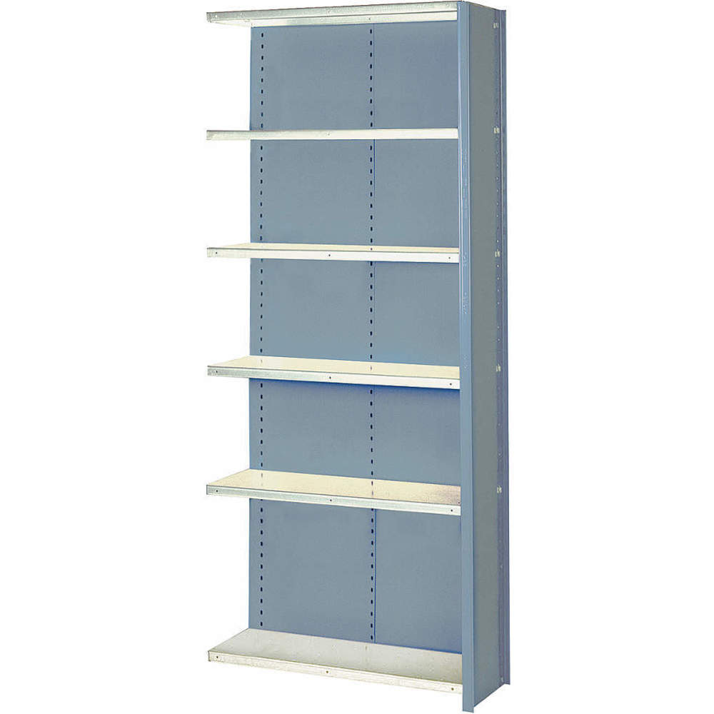 Add On Shelving, Close, 6 Shelf, Capacity 700 Lbs, Size 84 x 36 x 24 Inch