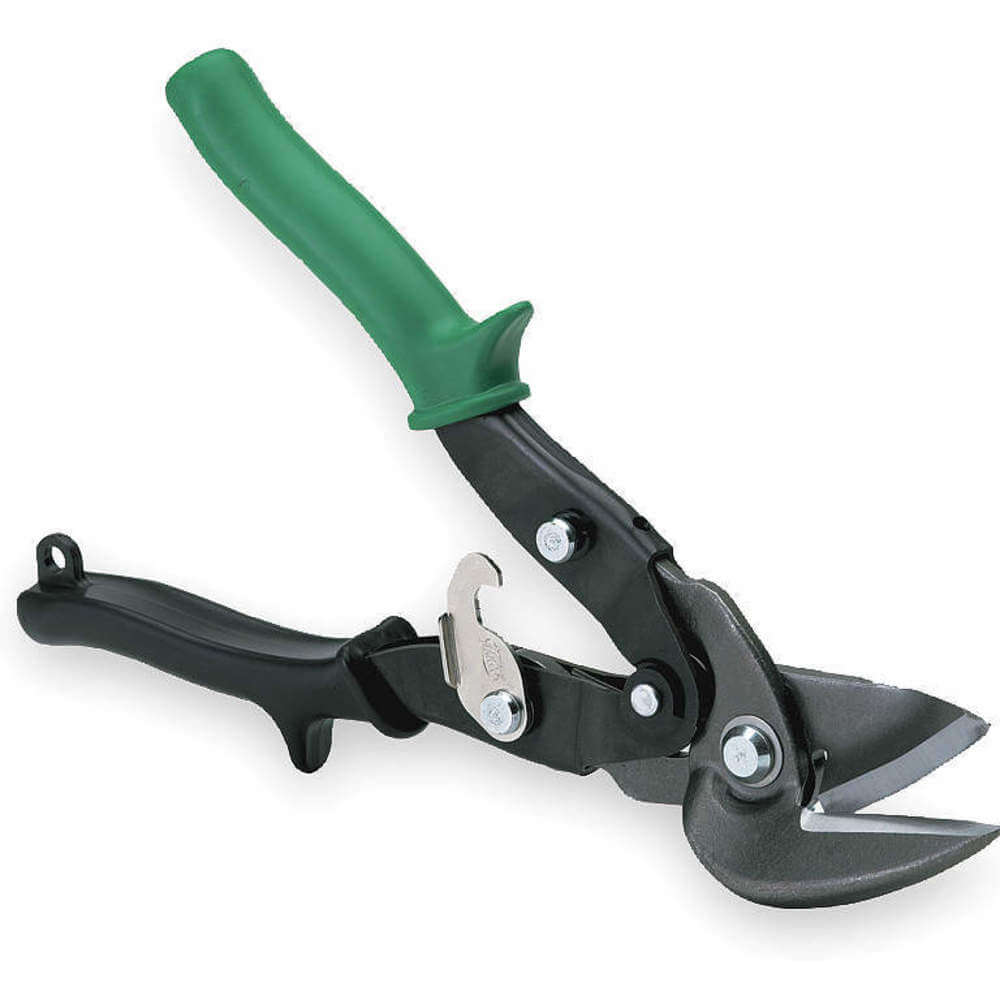 MALCO M2007 Offset Aviation Snips Right Green 10 3/4 | AB9EJT 2CJZ1