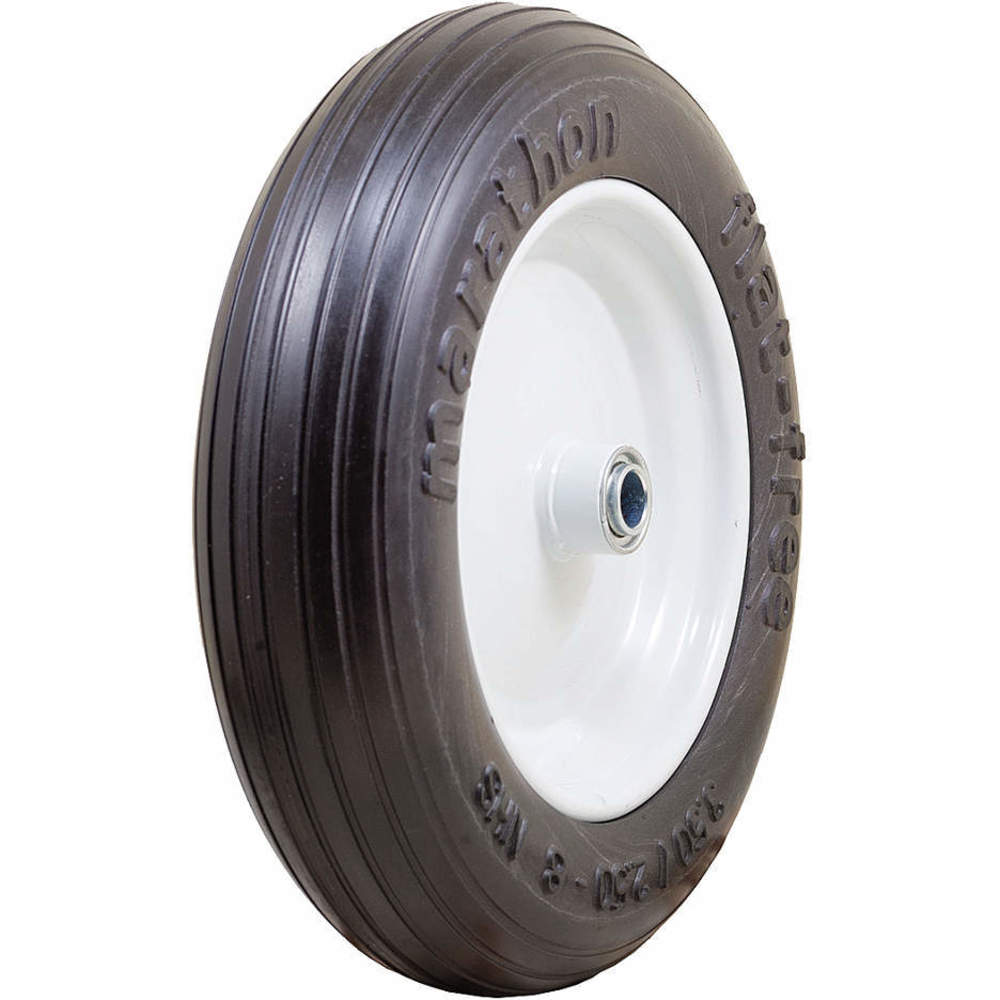 Flat Free Pu Wheel 3.50/2.50-8 350 Lb.