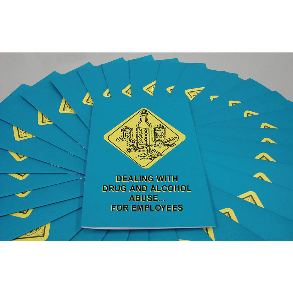 MARCOM B0000520EM Booklet Drug/Alcohol for Employee PK15 | AH2GNY 28AC10