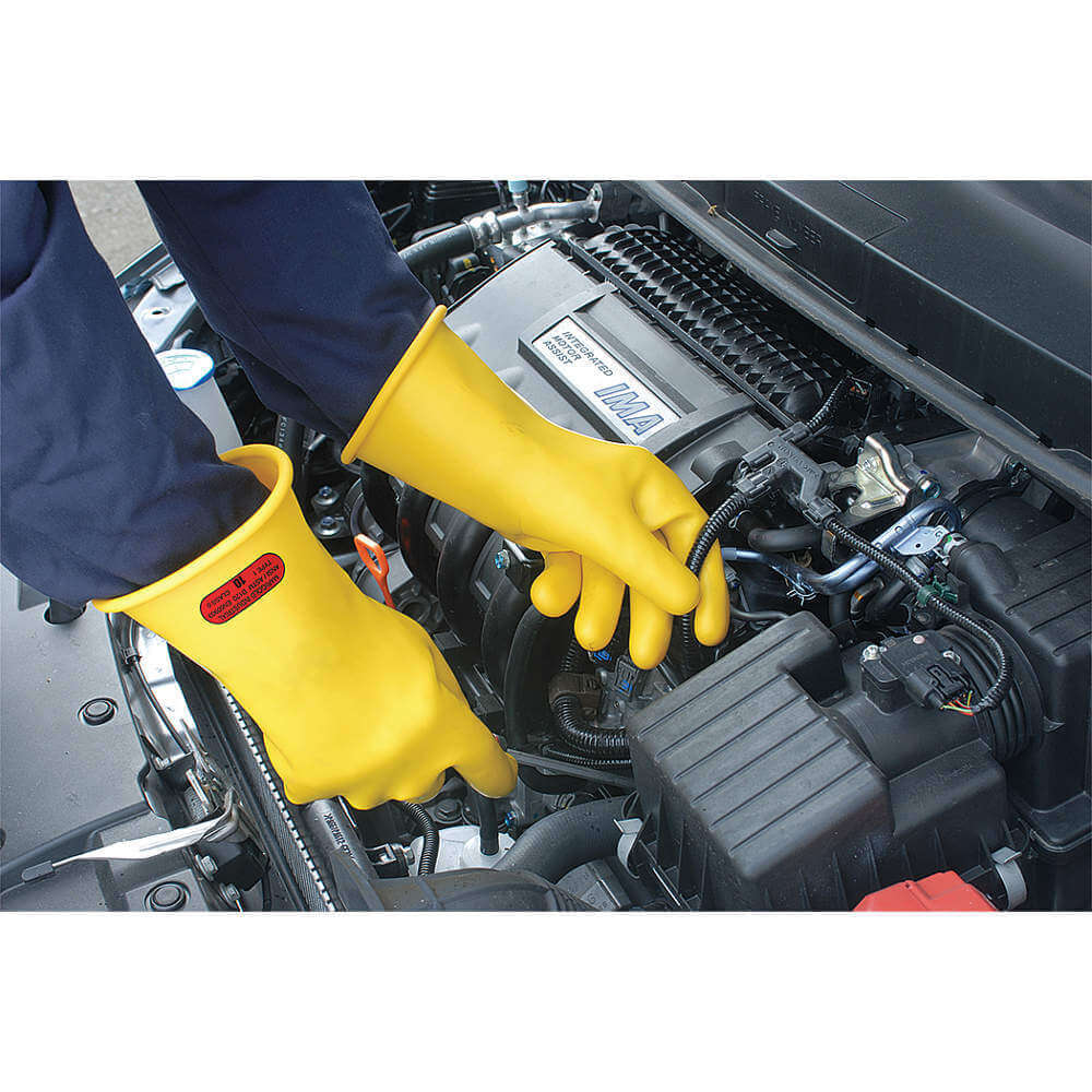 Electrical Gloves Class 0 Yellow Size 9 PR