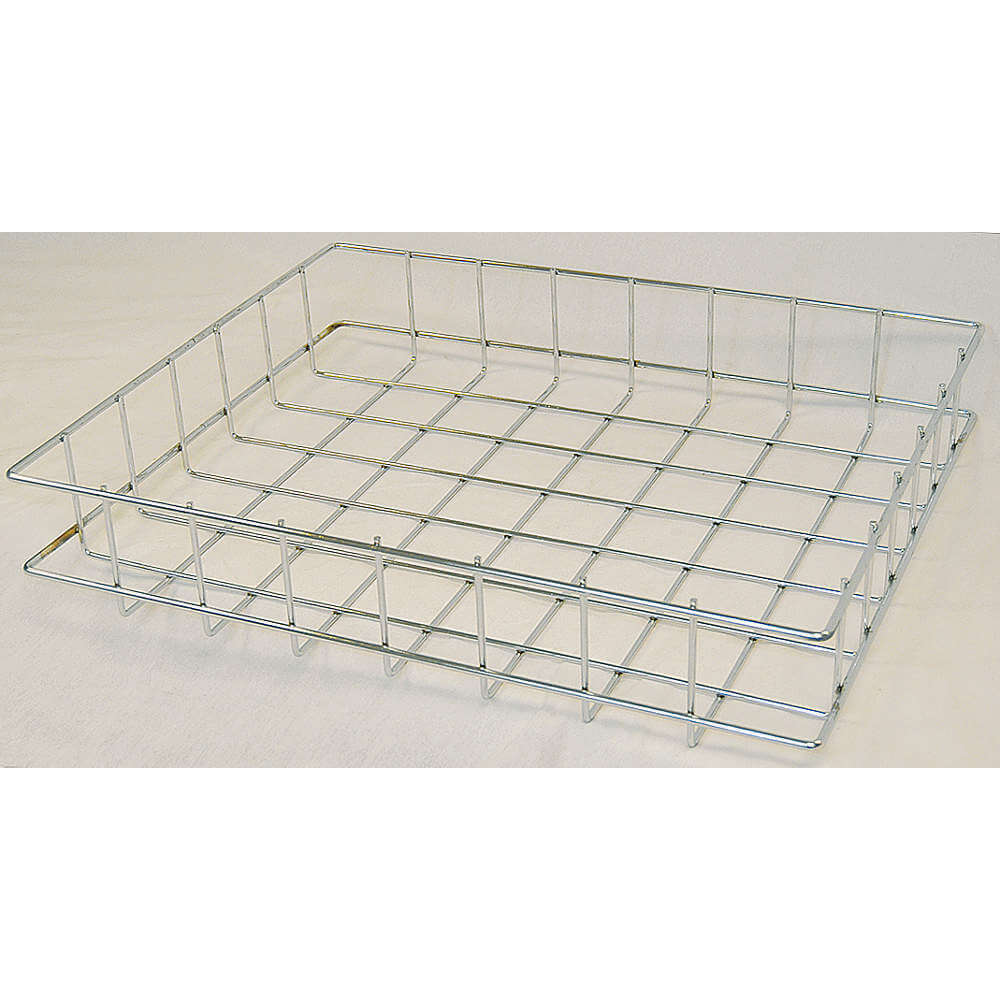 Cross Wire Basket 23 Inch Length x 19 Inch Width x 4-1/4 Inch Height