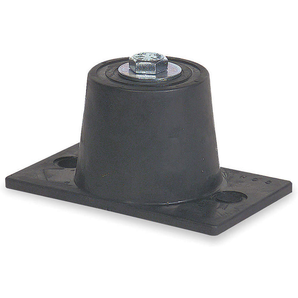 Floor-Mount Vibration Isolator, Neoprene, 1,100 lb Capacity, 2 3/4 in Height