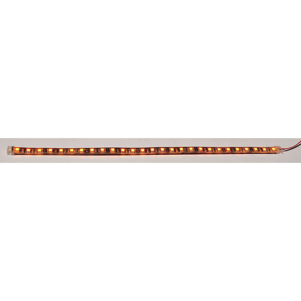 MAXXIMA MLS-1827Y Strip Light Self Adhesive 18 Inch Amber | AB6WMG 22N652
