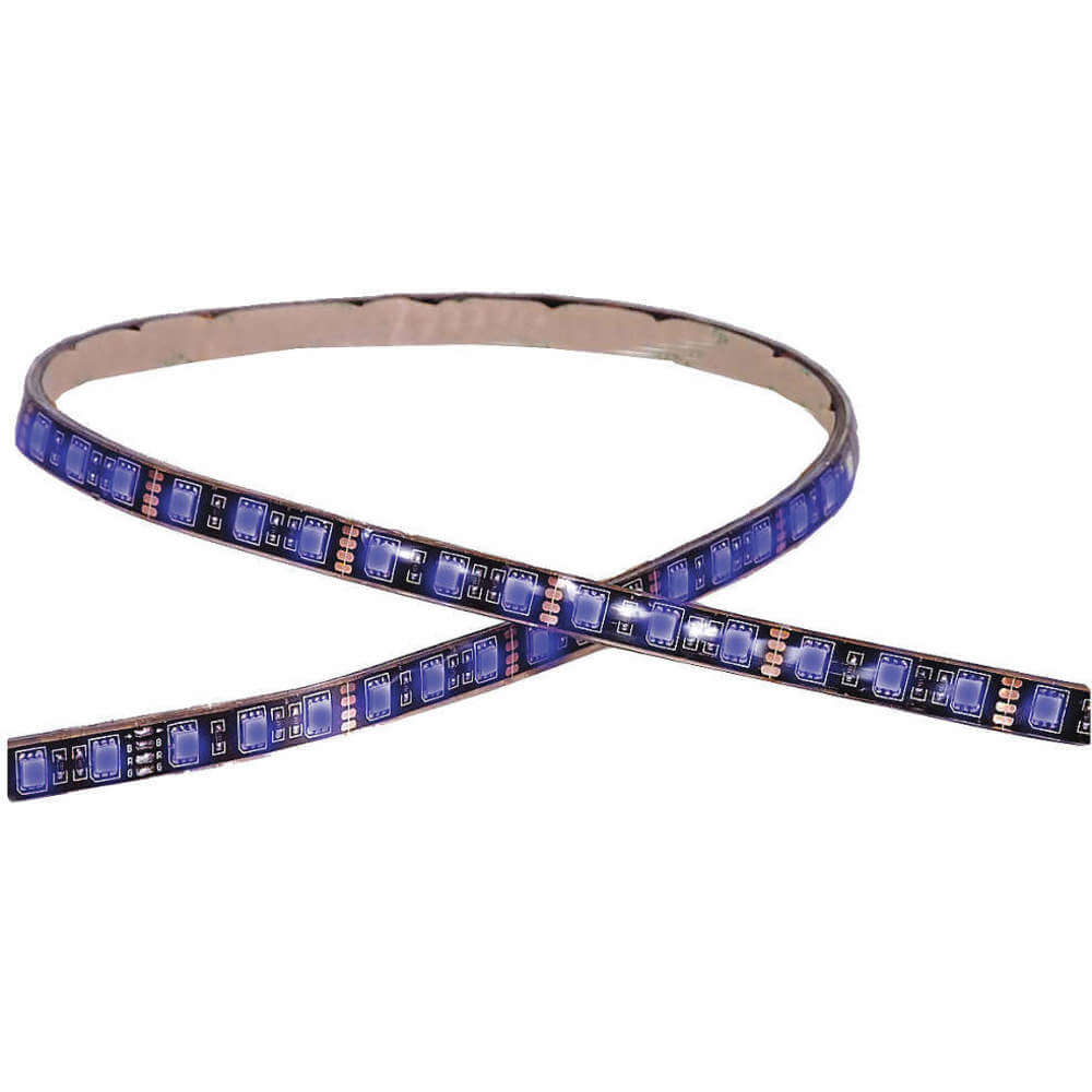 MAXXIMA MLS-3654BL Strip Light Self Adhesive 36 Inch Blue | AB6WMN 22N659