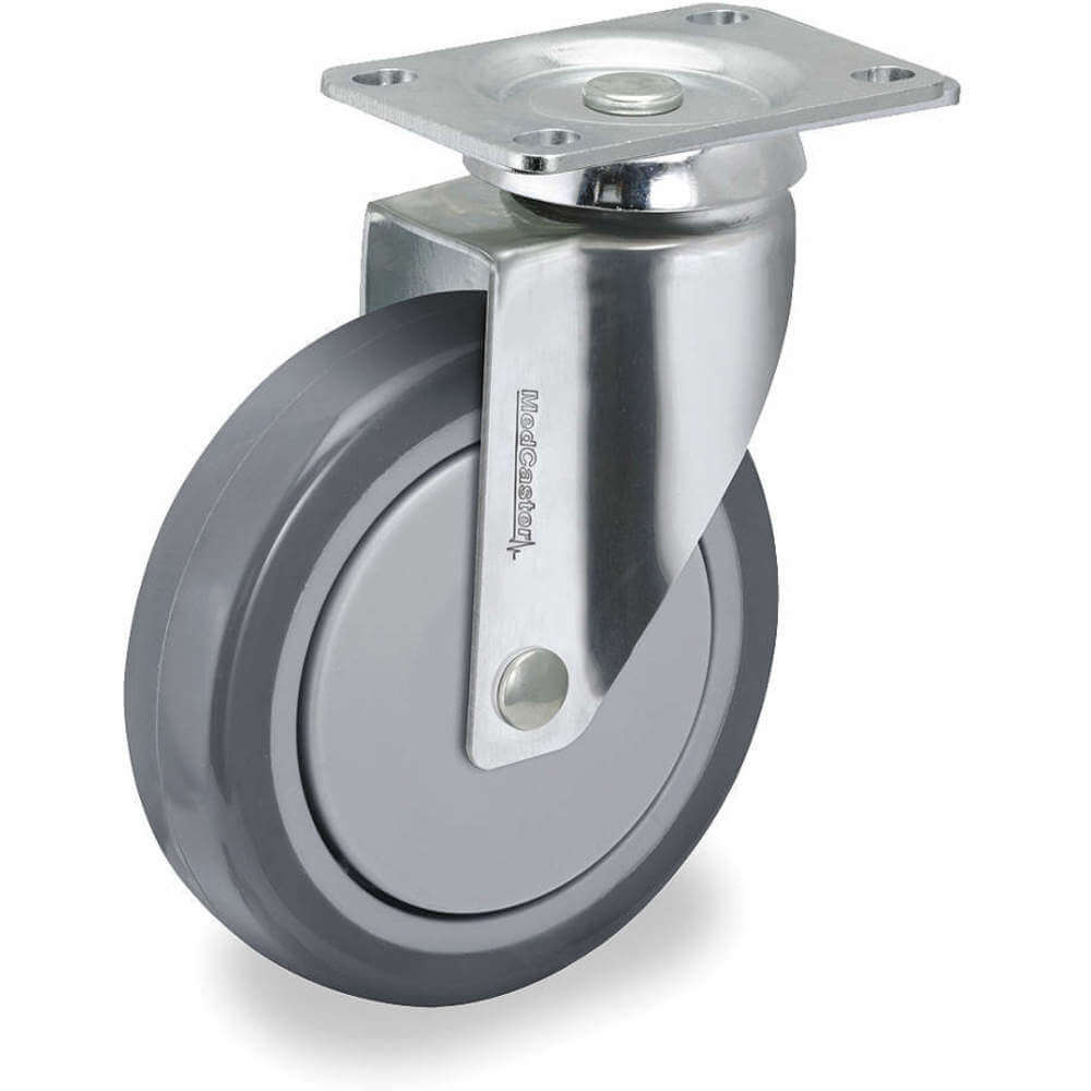 Swivel Plate Caster 260 Lb 5 Inch Diameter