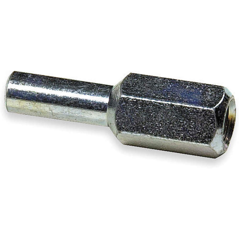 Threaded Shank Adapter, 1/4 Inch Straight Shank, 1/4 Inch -20 Thread