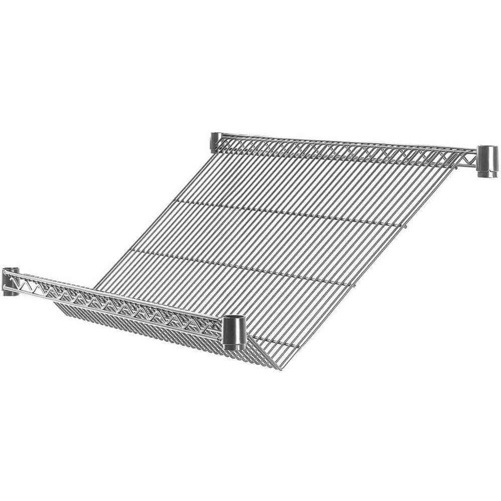 Slanted Wire Shelf 18 W x 24 Inch D