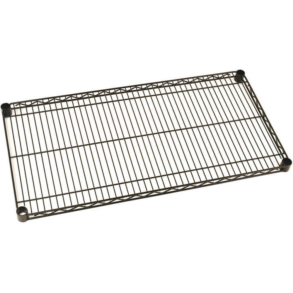 Metro 2136NBL | 21Z894 | Wire Shelf 21 x 36 inch Black Epoxy Coat ...