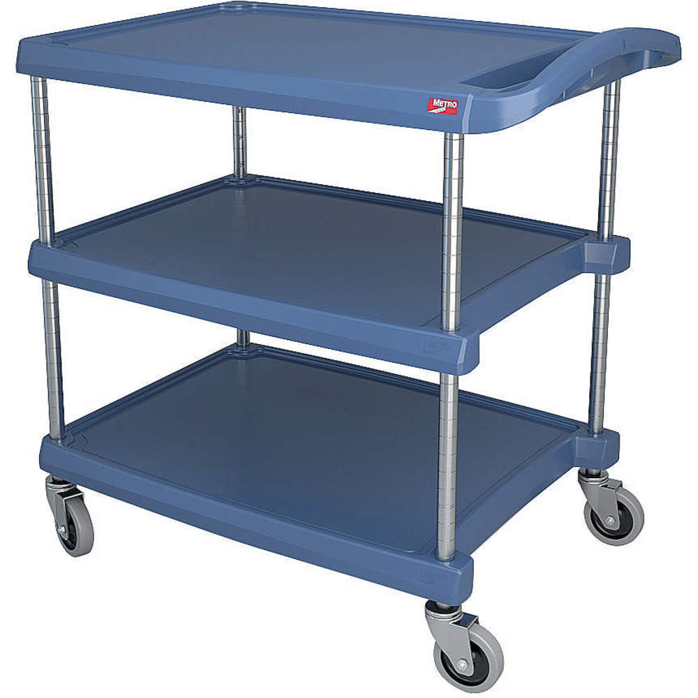 Utility Cart 400 Lb Load Capacity 3 Shelves
