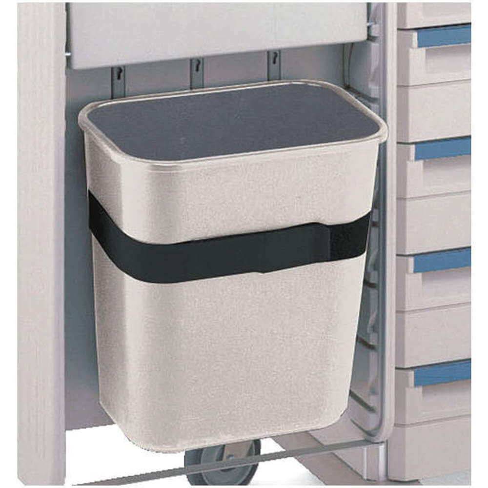 Waste Basket W 11-1/4 H 12-1/4 With Holder