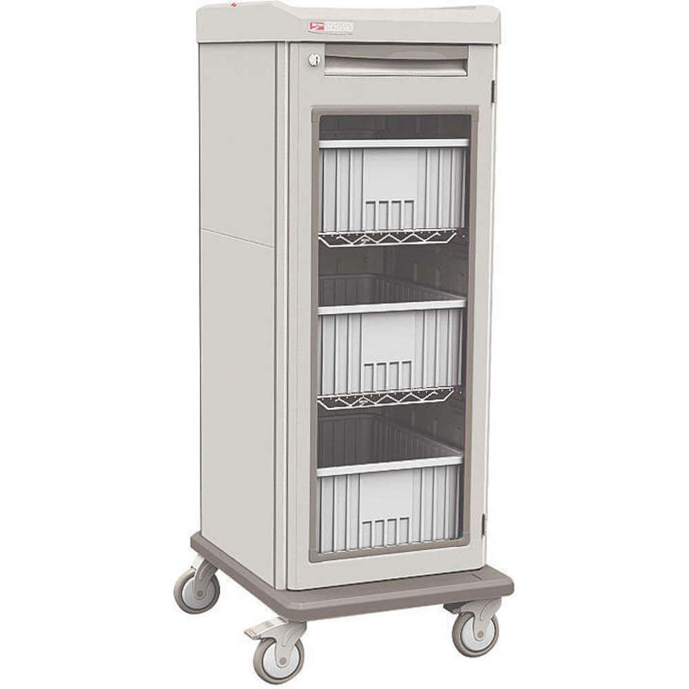 METRO SXRSIVSTOR Medical Iv Cart Taupe With 3 Tote Box Es | AE8NKJ 6EJF0