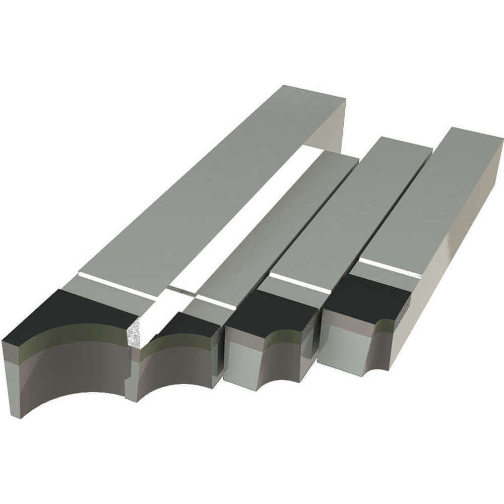 MICRO 100 RAD-21 Tool Bit Set Radius 1/16 1/8 1/4 3/8 4 Pc | AA8FHD 18D633