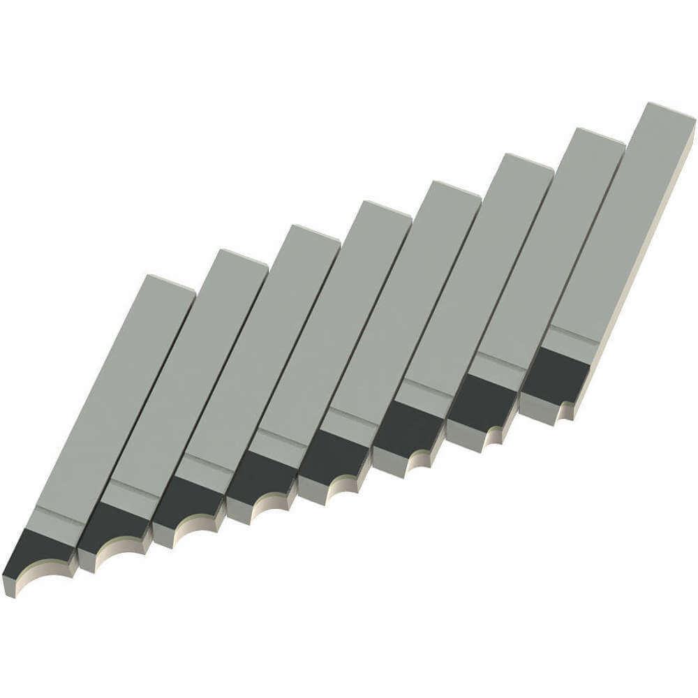 MICRO 100 RAD-22 Tool Bit Set Radius 1/32-1/4 32nds 8pc | AA8FHE 18D634