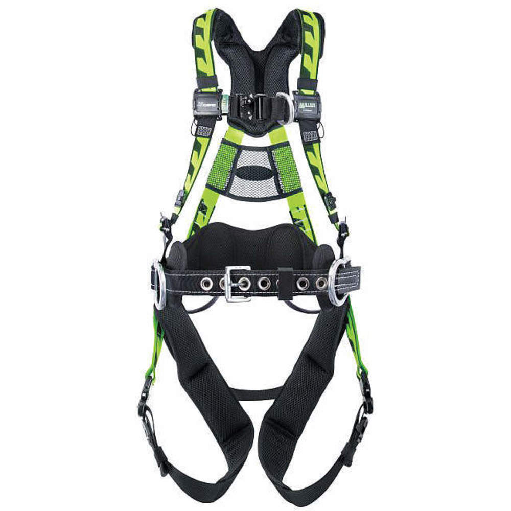 MILLER BY HONEYWELL AAT-QCSMG Full Body Harness S/m 400 Lb Polyester | AG2PTB 31XL99
