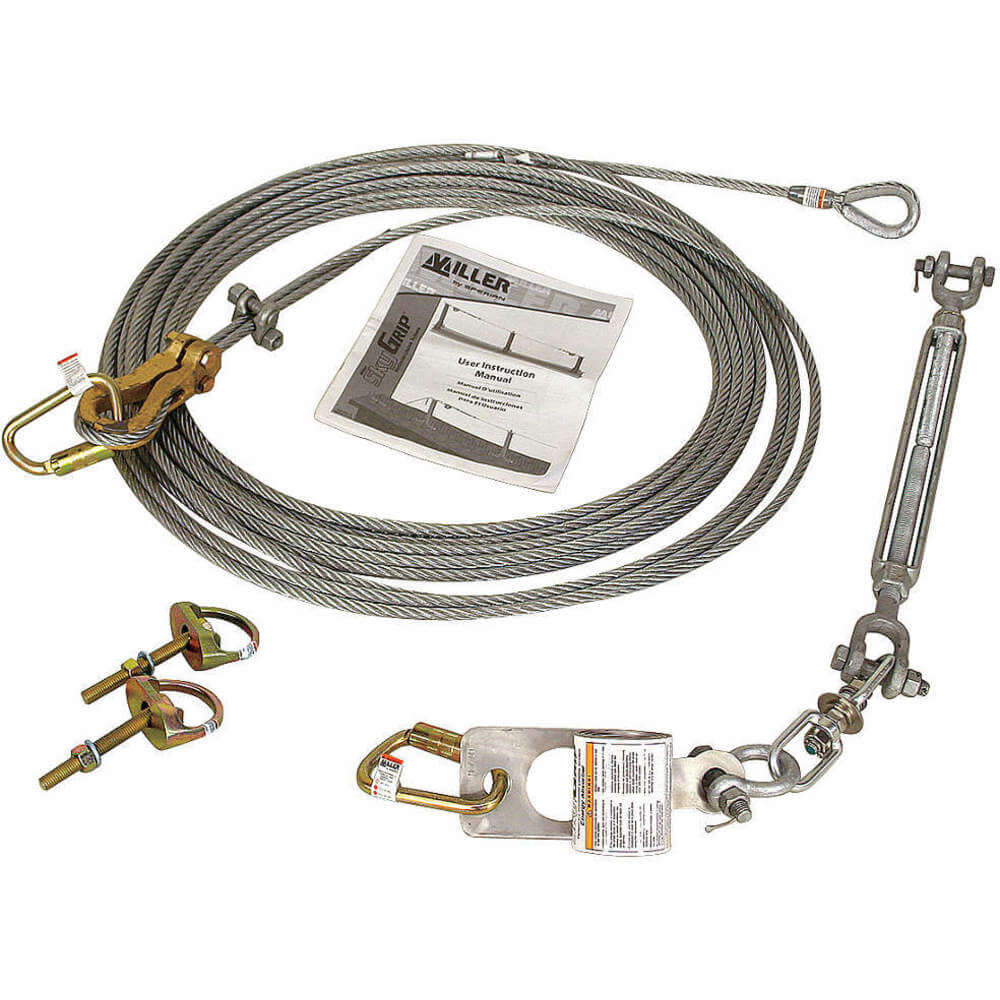 Horizontal Lifeline Kit 60 Feet Length
