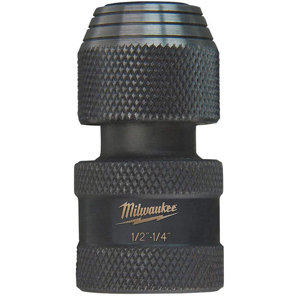 MILWAUKEE 48-03-4410 Impact Adapter 1/2 Drive Inch 1/4 Hex Shank | AE3MQK 5ECA5