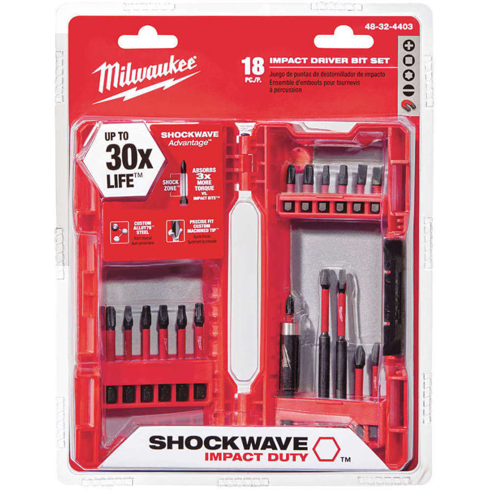 MILWAUKEE Hex Shank Drill Bit Sets