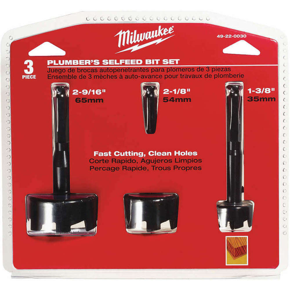MILWAUKEE Drill Self-Feed Bit Sets