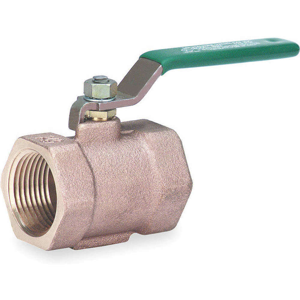 MILWAUKEE VALVE BB2-100 1/4 Disc Valve 1 Piece 1/4 Inch Bronze Fnpt | AA9YRB 1JNL9