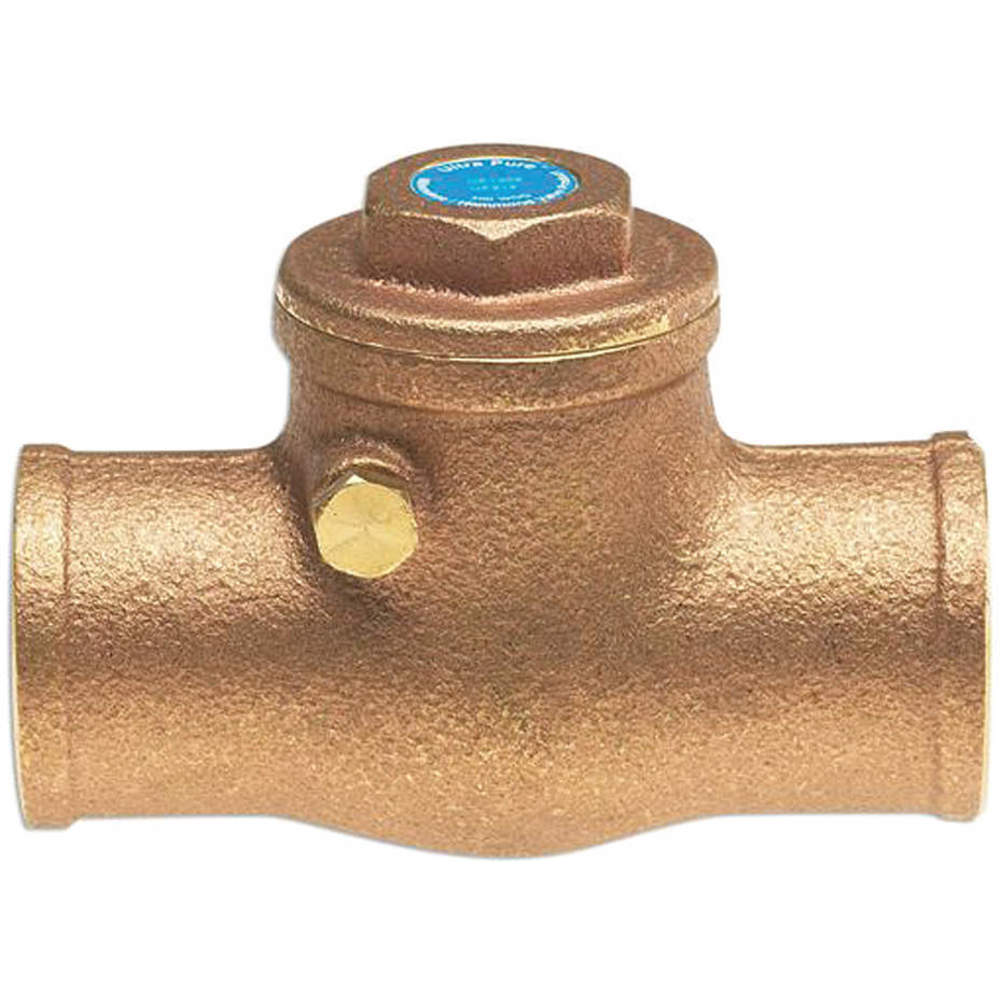 MILWAUKEE VALVE UP1509 1 Low Lead Swing Check Valve Bronze 1 Inch | AE3PWL 5EMY1