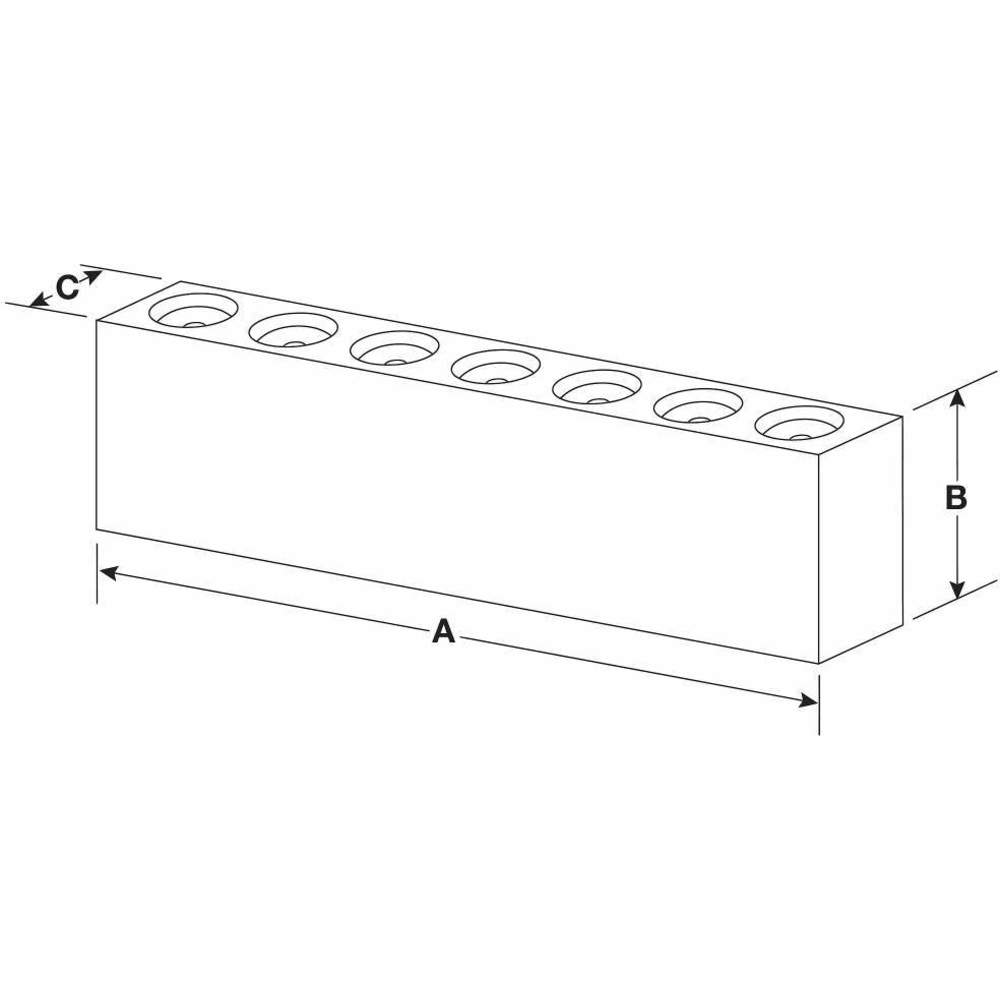 MITEE-BITE PRODUCTS INC 33166 Steel Vise Jaw Set No Mount Hole 6 Inch Pk2 | AG4KPR 34CW84