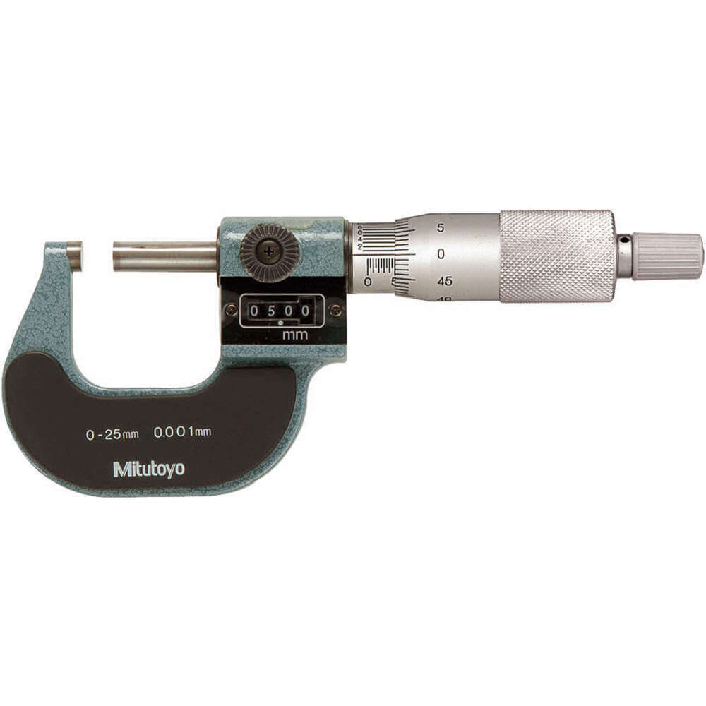 MITUTOYO 193-111 Digital Micrometer Outside 0 To 25mm | AE9YDF 6NPZ8