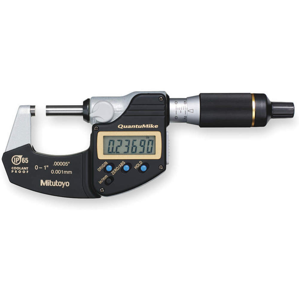 MITUTOYO 293-180 Electronic Digital Micrometer 1 In | AC2XQY 2NXD3