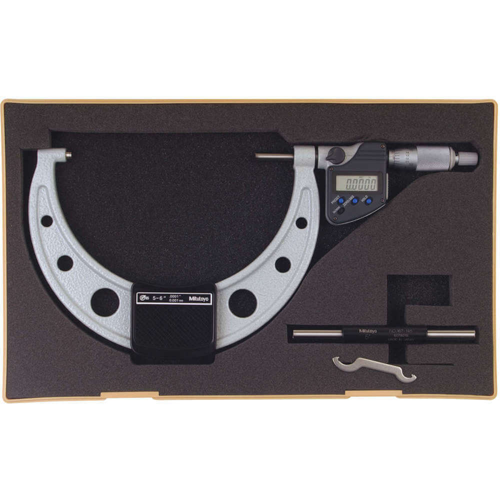 Digital Micrometer Outside 5 To 6 Inch Spc