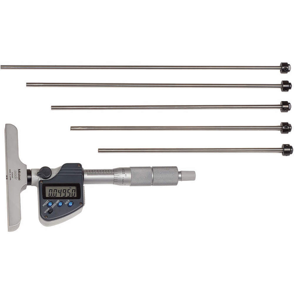 Electronic Depth Micrometer 0 to 6 In