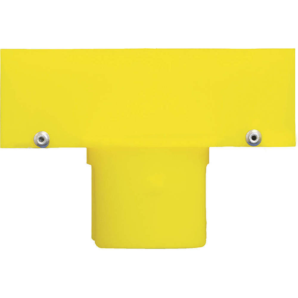 Sign Adapter Hdpe Yellow 2 Inch