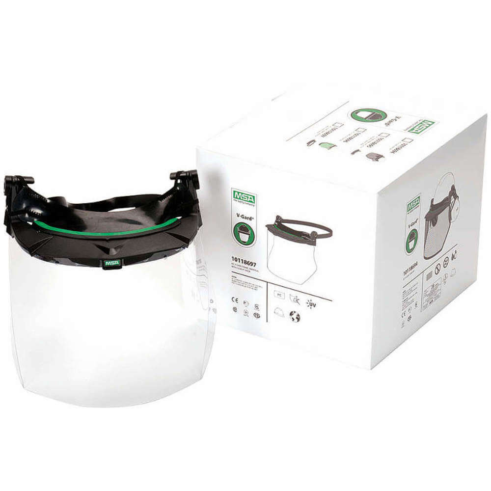 Faceshield Bracket And Visor Clear