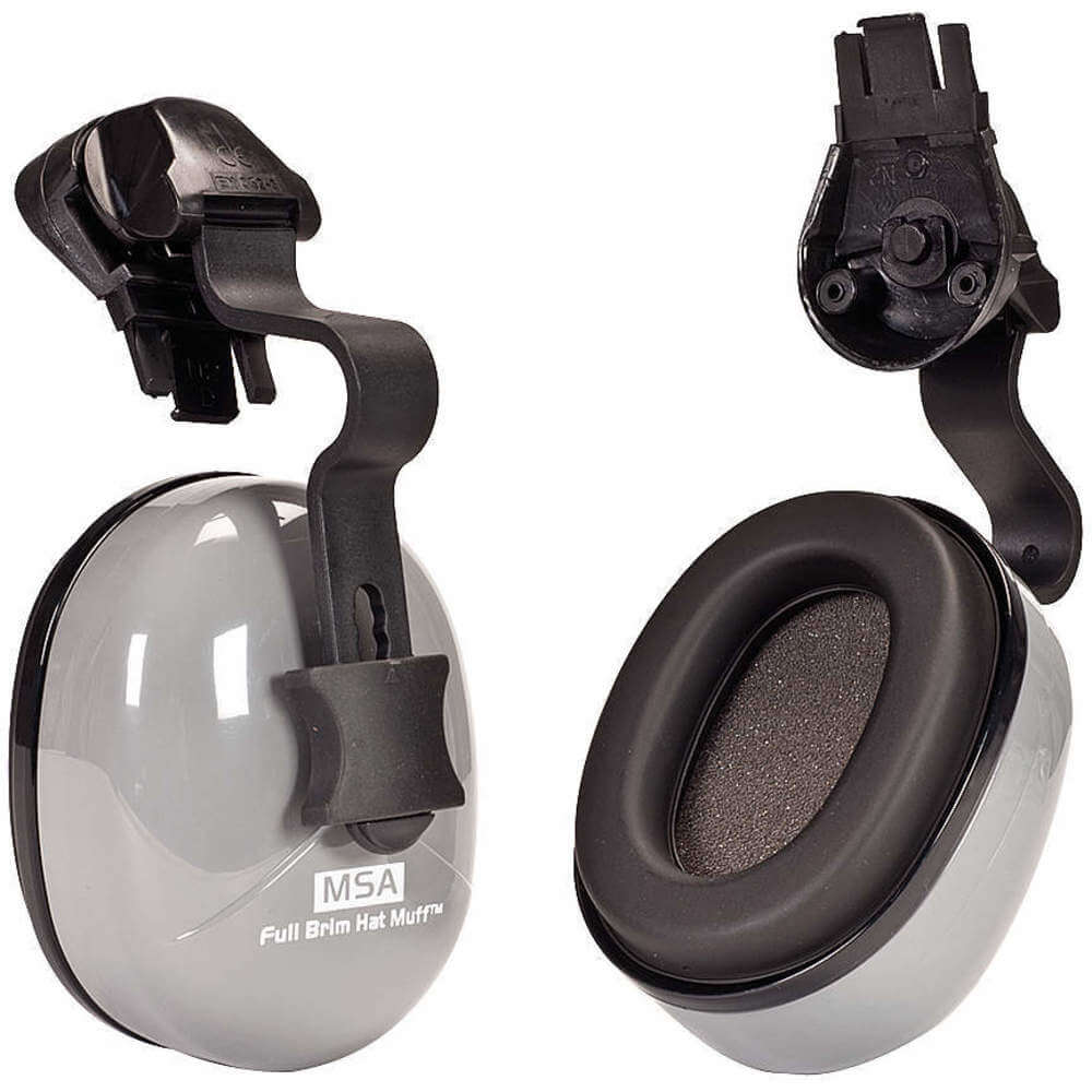 Cap-mounted Ear Muff 25db Gray